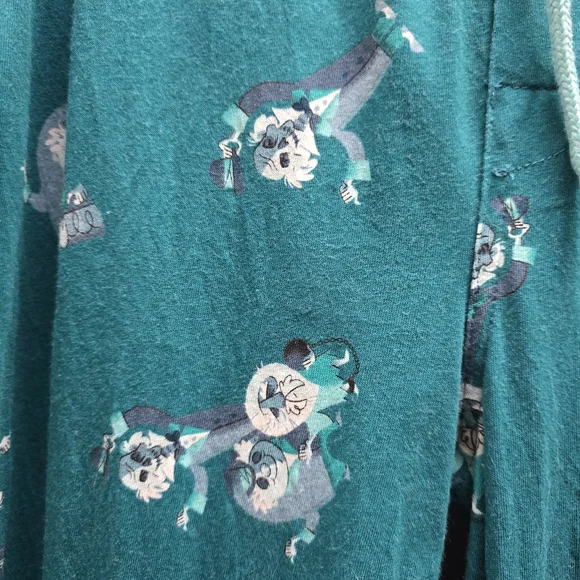 Disney The Haunted Mansion Hitchhiking Ghosts Allover Print Sleep Pant - Picture 3 of 5